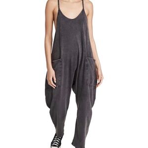 Free People Black Jumpsuit